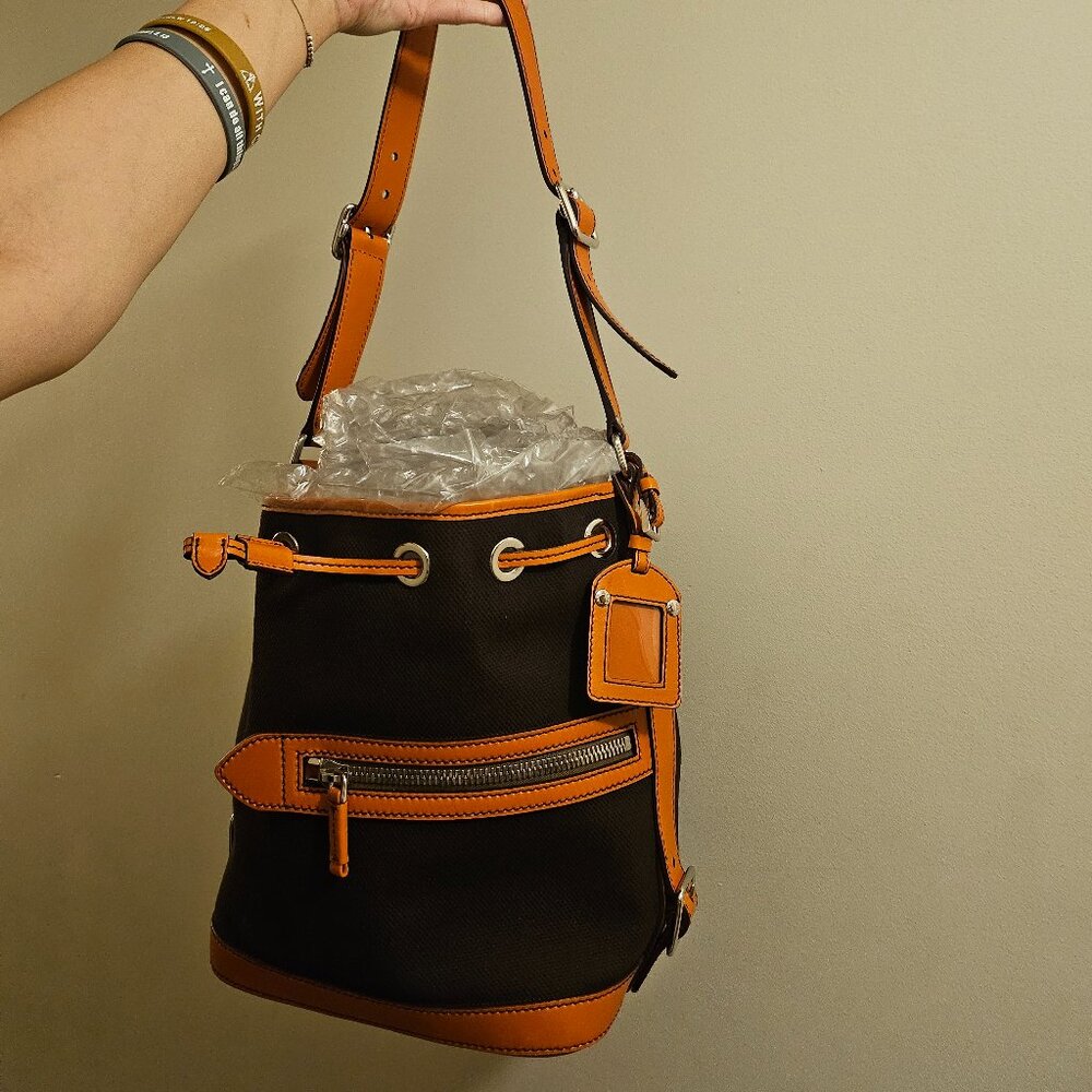 Authentic Prada bucket bag